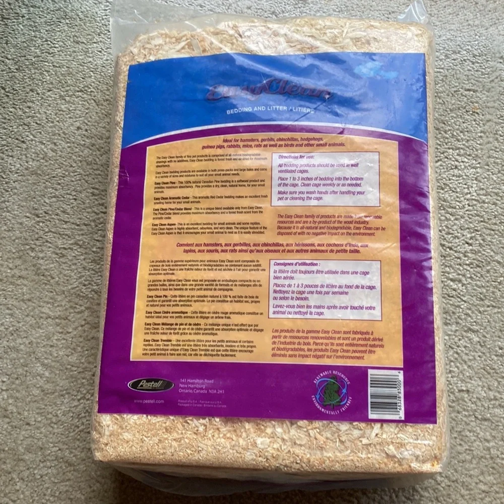 Aspen small animal bedding